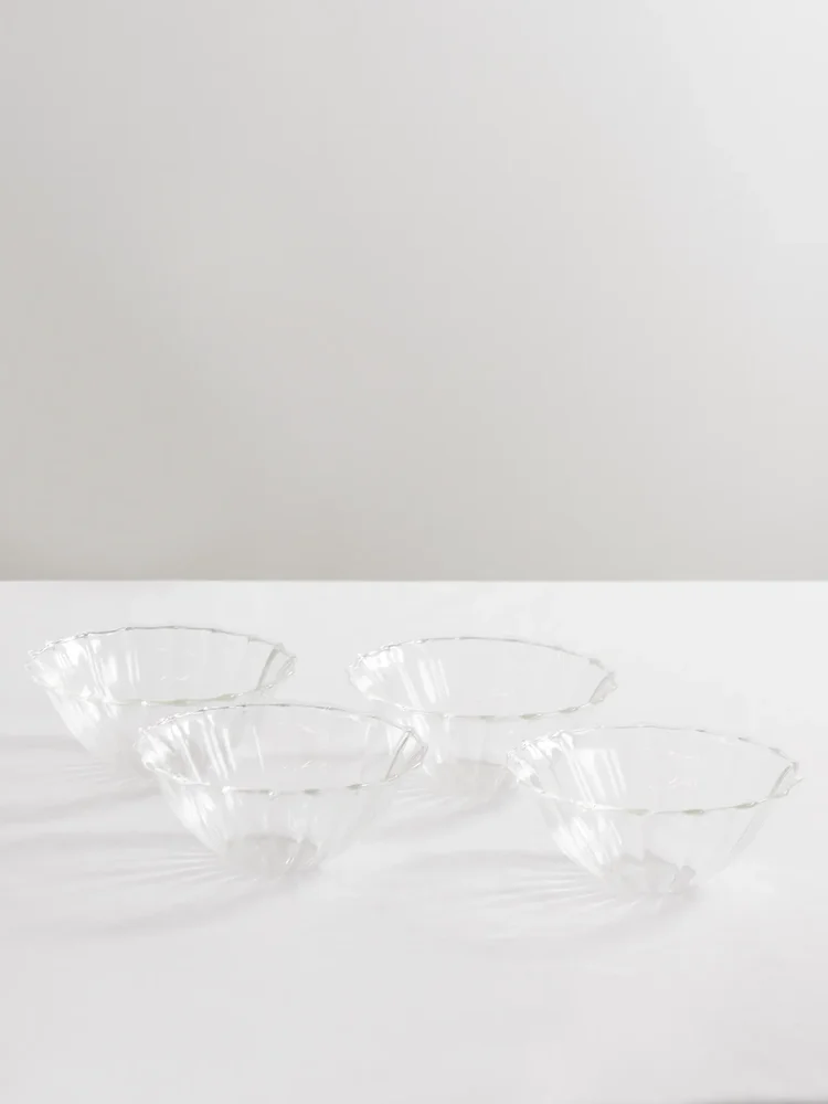 Le Petit Bol set of four glass bowls