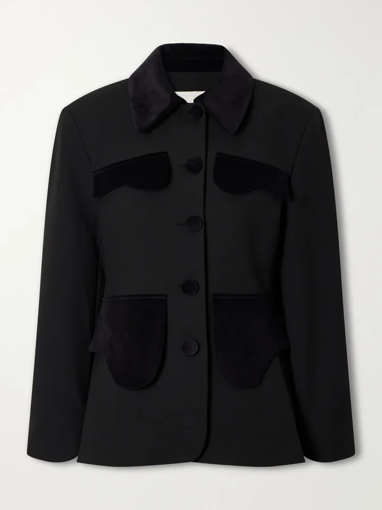 Tamara crepe blazer