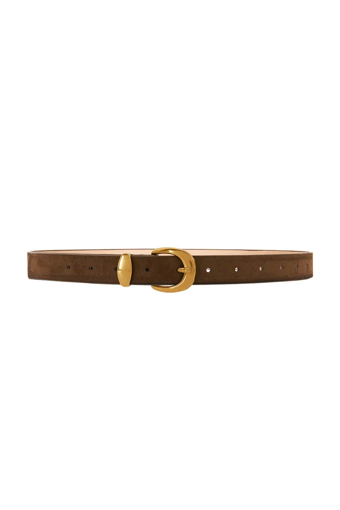 Jezza Shell Tie Side Belt White