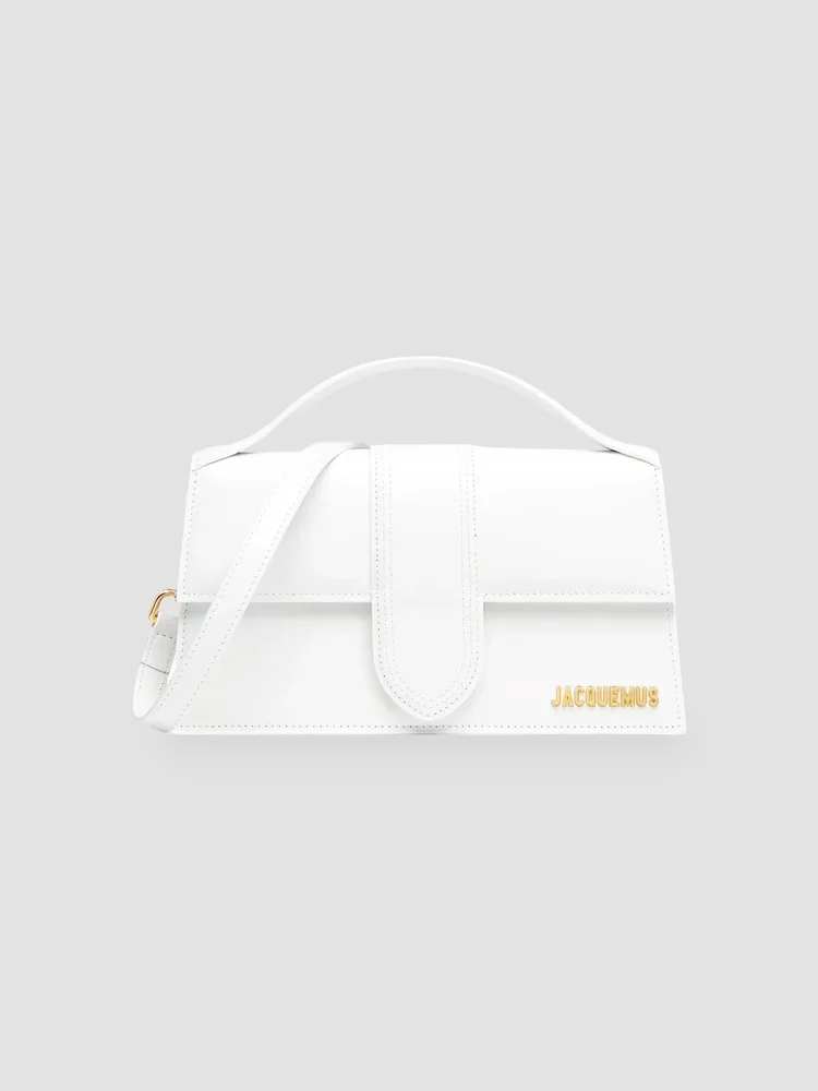 Le Chouchou Le Grand Bambino Leather Top-Handle Bag