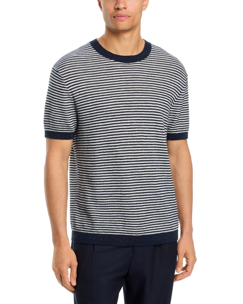 Neo Pacific Linen Stripe T-Shirt