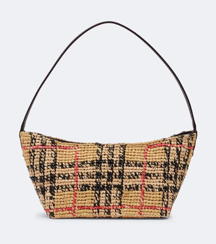 Margate Mini raffia shoulder bag