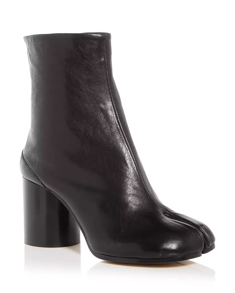 Women's Tabi Split Toe Block Heel Booties