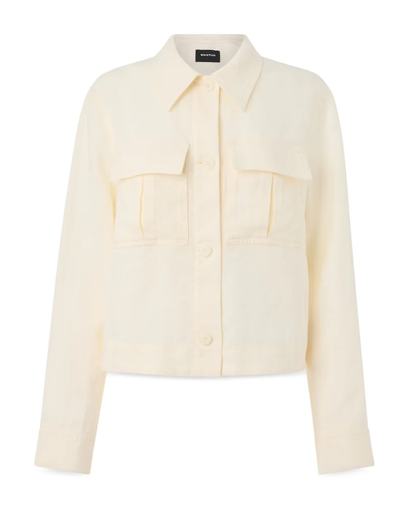 Abby Linen Casual Jacket