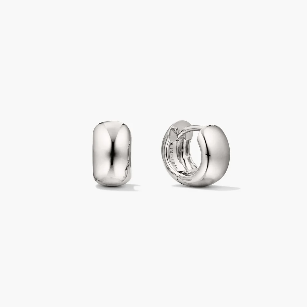 Chunky Huggie Hoops
