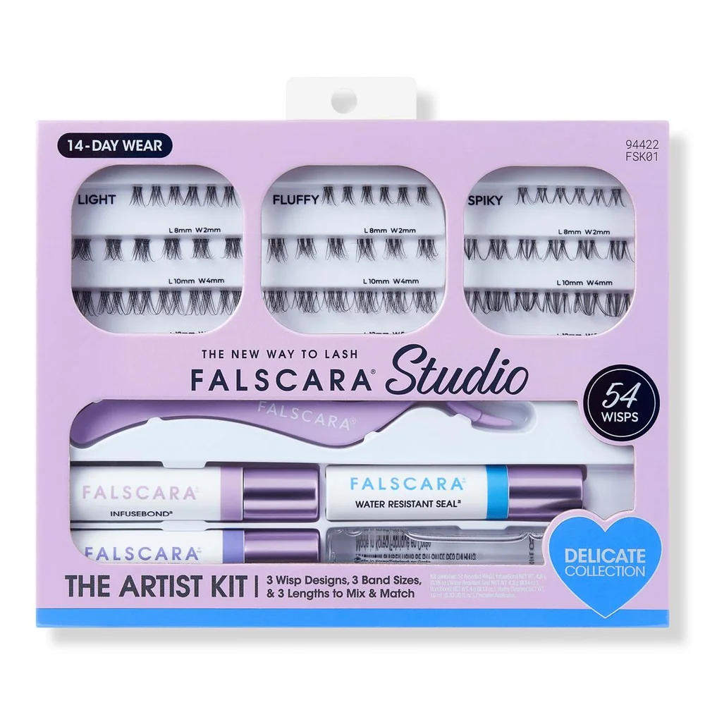 Falscara Studio Lash Extension Kit 3 types