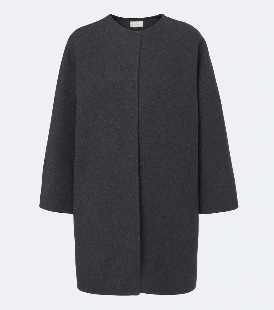 Cove oversized cashmere and wool coat