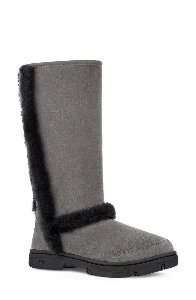 Sunburst Tall Boot in Grey