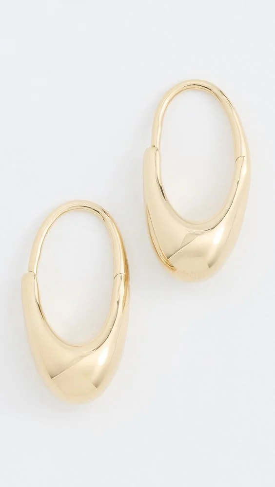 Roscida Drop Hoops