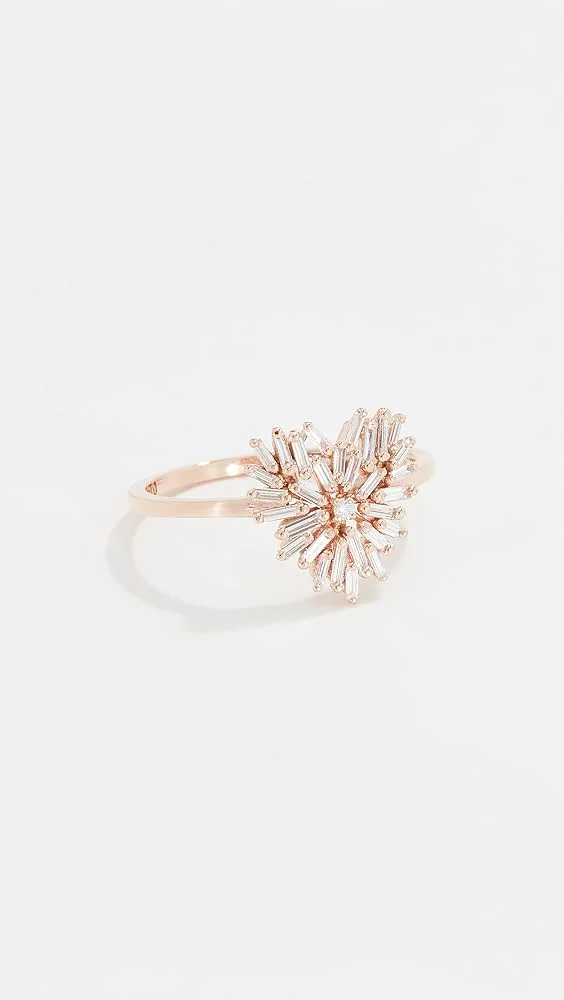 18k Mini Heart Ring