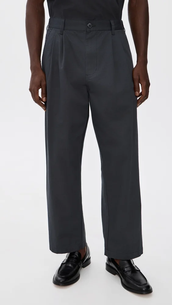 Foster Pleated Pants