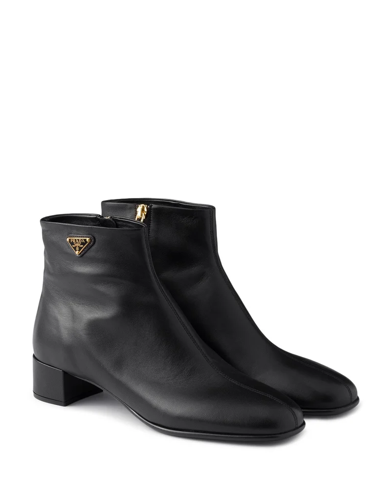 Nappa Leather Booties