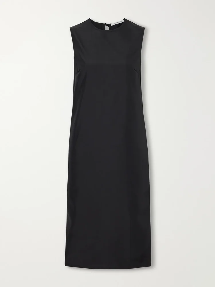 Feero faille midi dress