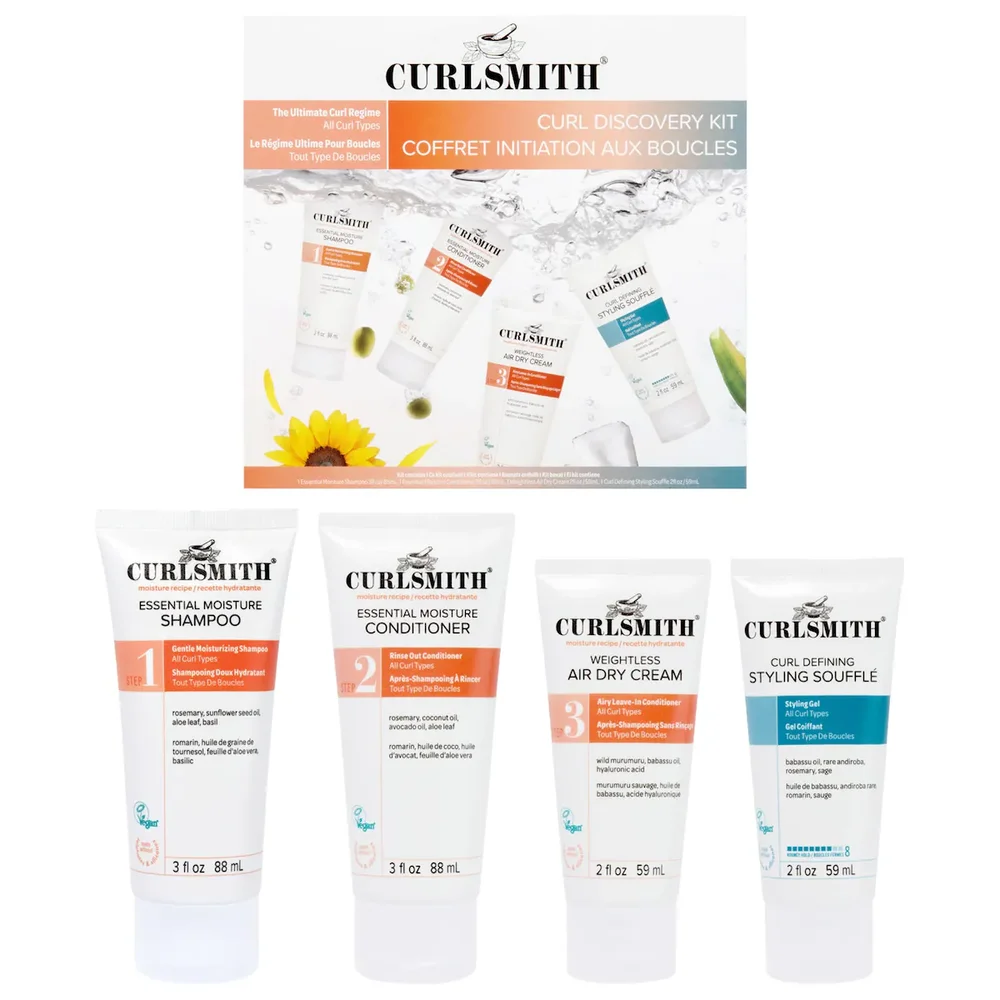 Mini Curly Hair Wash and Style Set