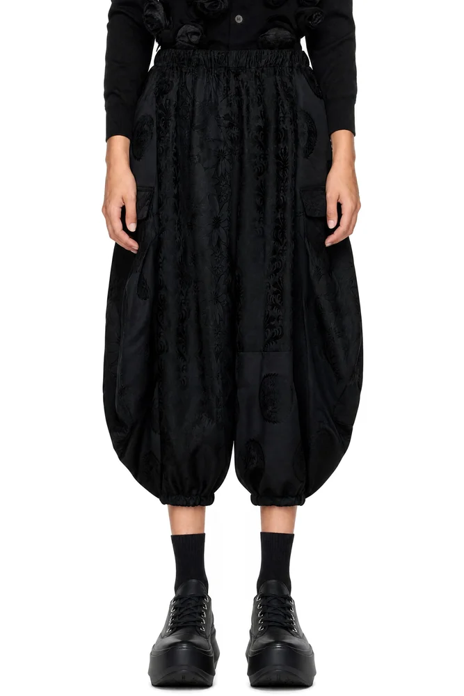 Jacquard trousers