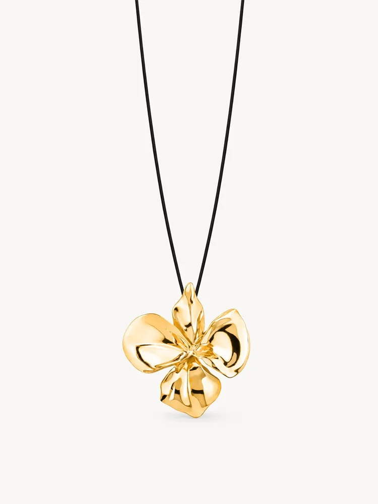 Iris Cord Necklace