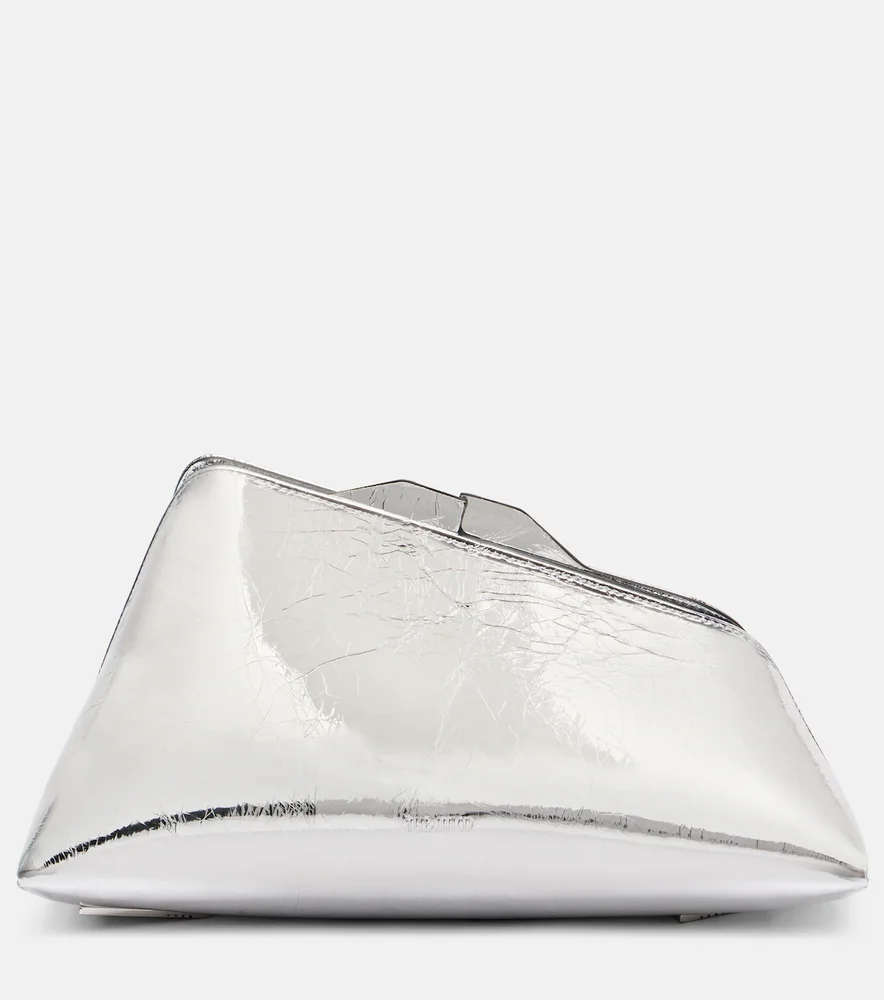 8.30 PM oversized leather clutch