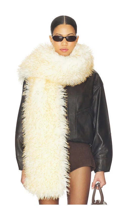 Haris Faux Fur Scarf LAMARQUE
