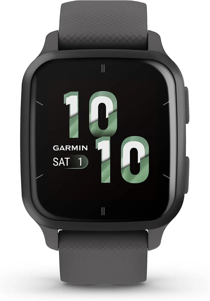 Garmin Venu Sq 2 GPS Smartwatch, Slate/Shadow Gray