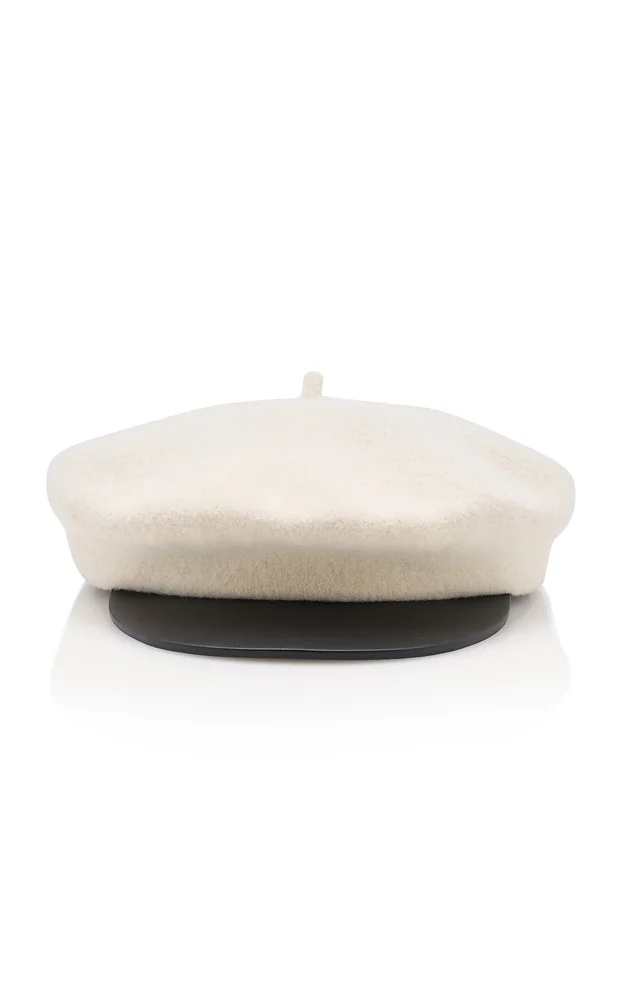VLogo Signature Wool Beret