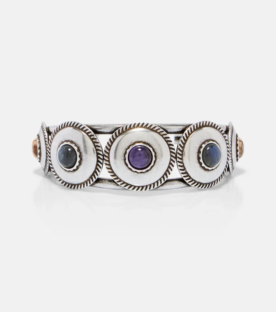 Lam embellished cuff bracelet