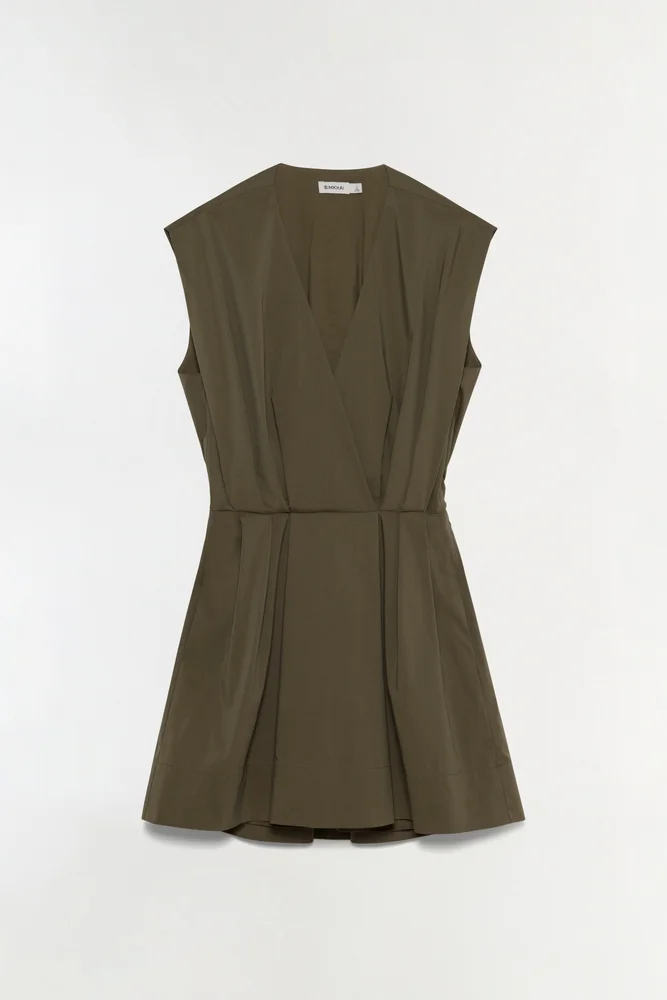 aster mini dress - black