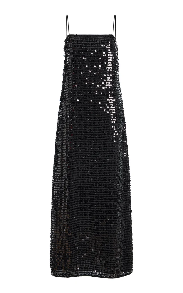Sequined Maxi Dress