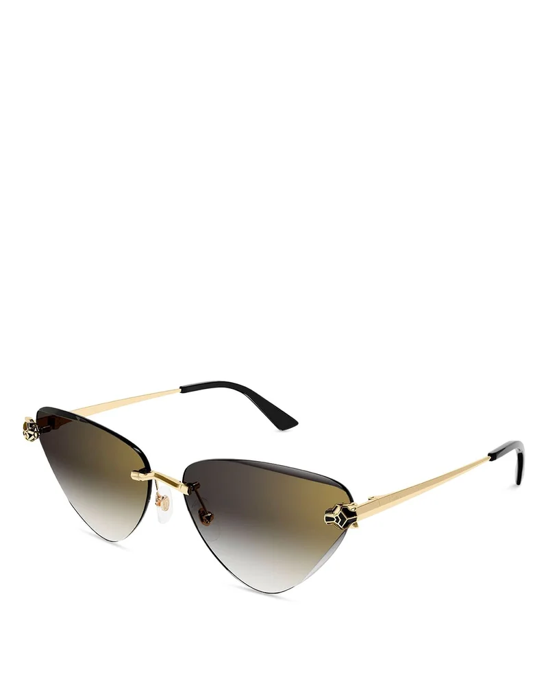 Panthère Classic Cat Eye Sunglasses, 62mm