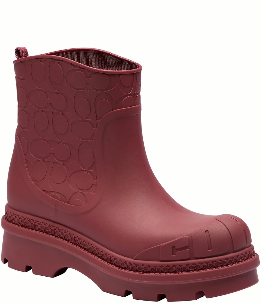 Signature Slip On Rubber Rainboots