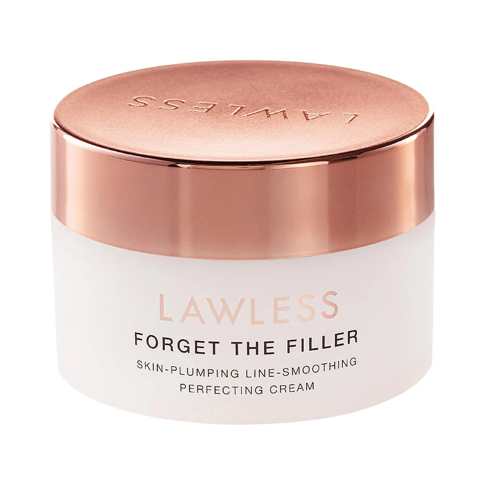 Forget the Filler Skin-Plumping Line-Smoothing Moisturizer + Makeup