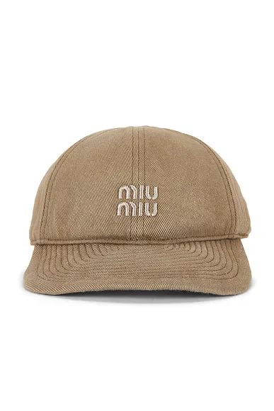Drill Washed Soft Calf Baseball Cap