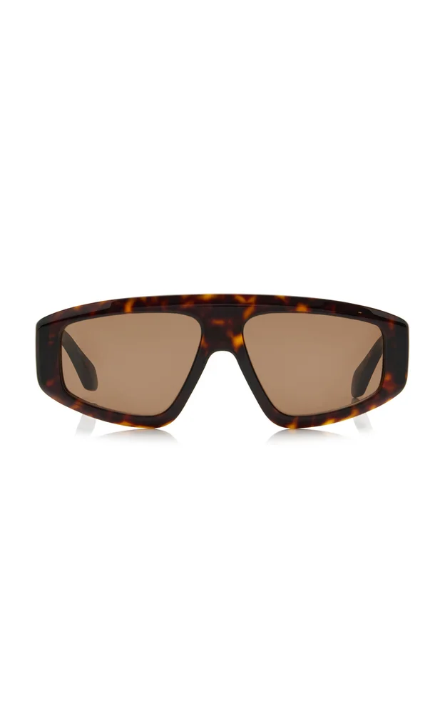 Square-Framed Acetate Sunglasses