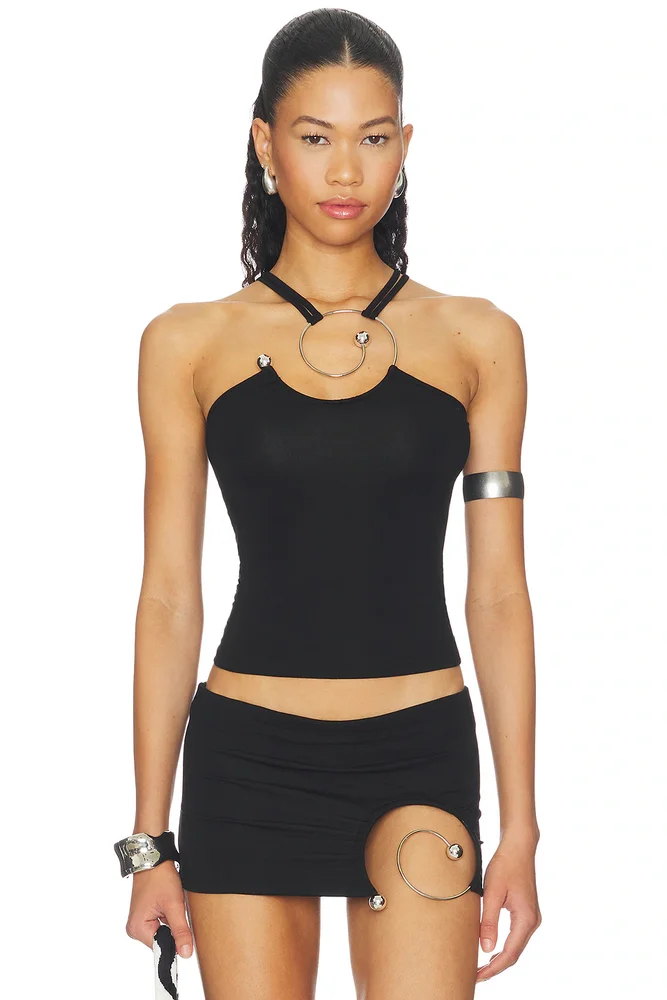 Spiral Strap Tank Top