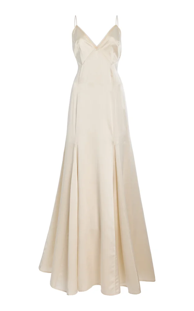 Simone Silk Maxi Slip Dress
