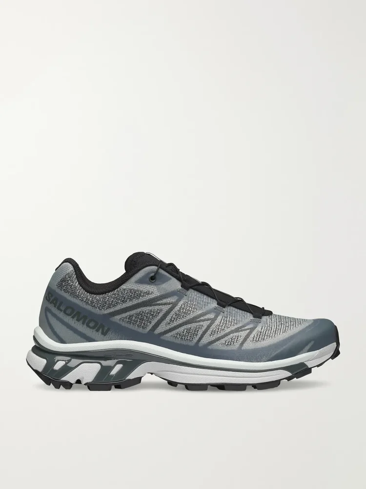 XT-6 Shadow Rubber-Trimmed Mesh Sneakers