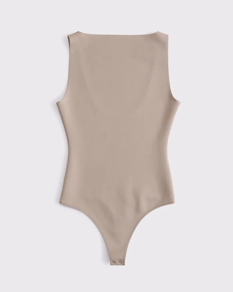 Sculpt Matte Slash Scoop Back Bodysuit