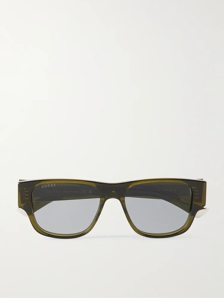 D-Frame Acetate Sunglasses
