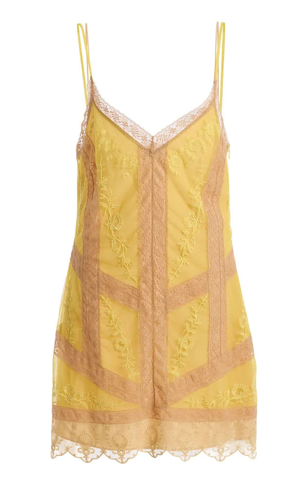 Paoline Lace Mini Dress