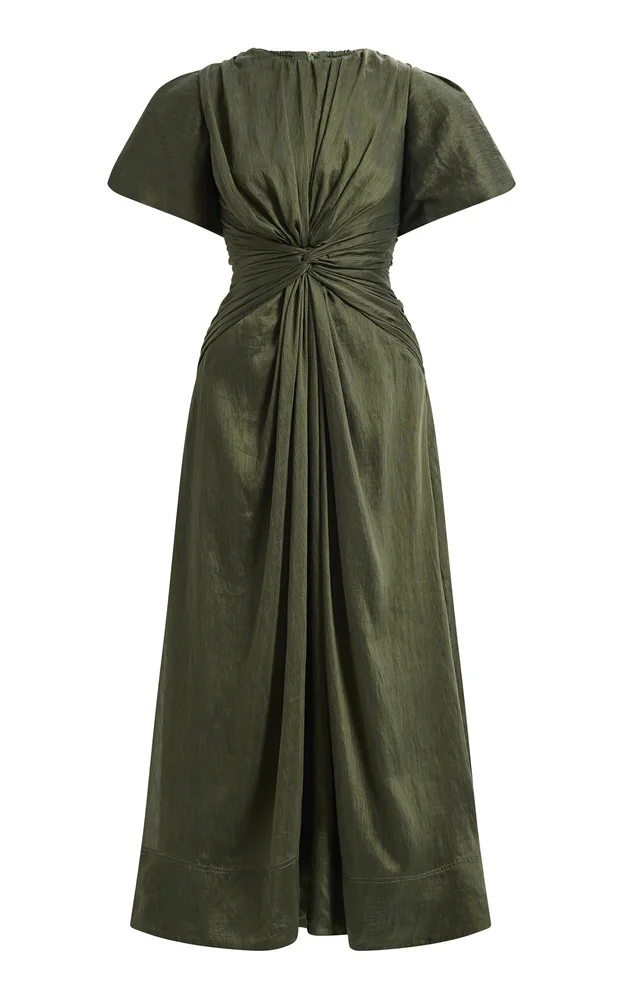Movement Knotted Midi Dress