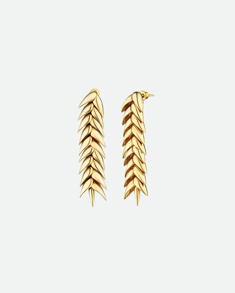 Spikelet medium earrings