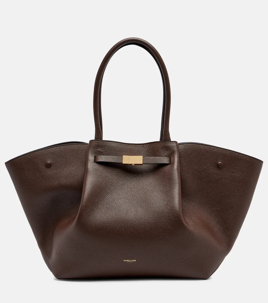 New York Medium leather tote bag