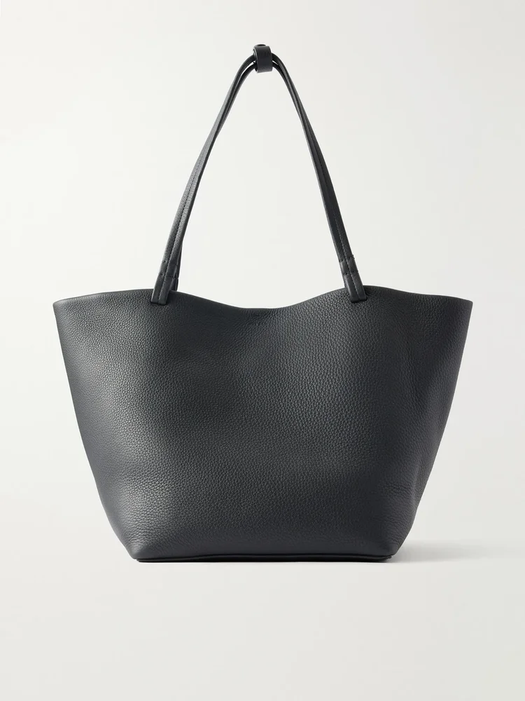 Park 3 medium textured-leather tote