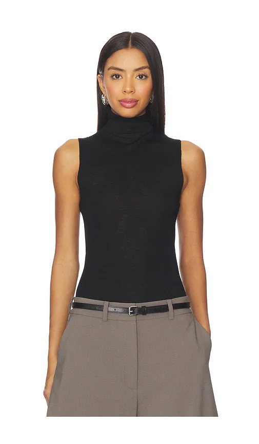 Alaska Sleeveless Knit Mockneck EAVES