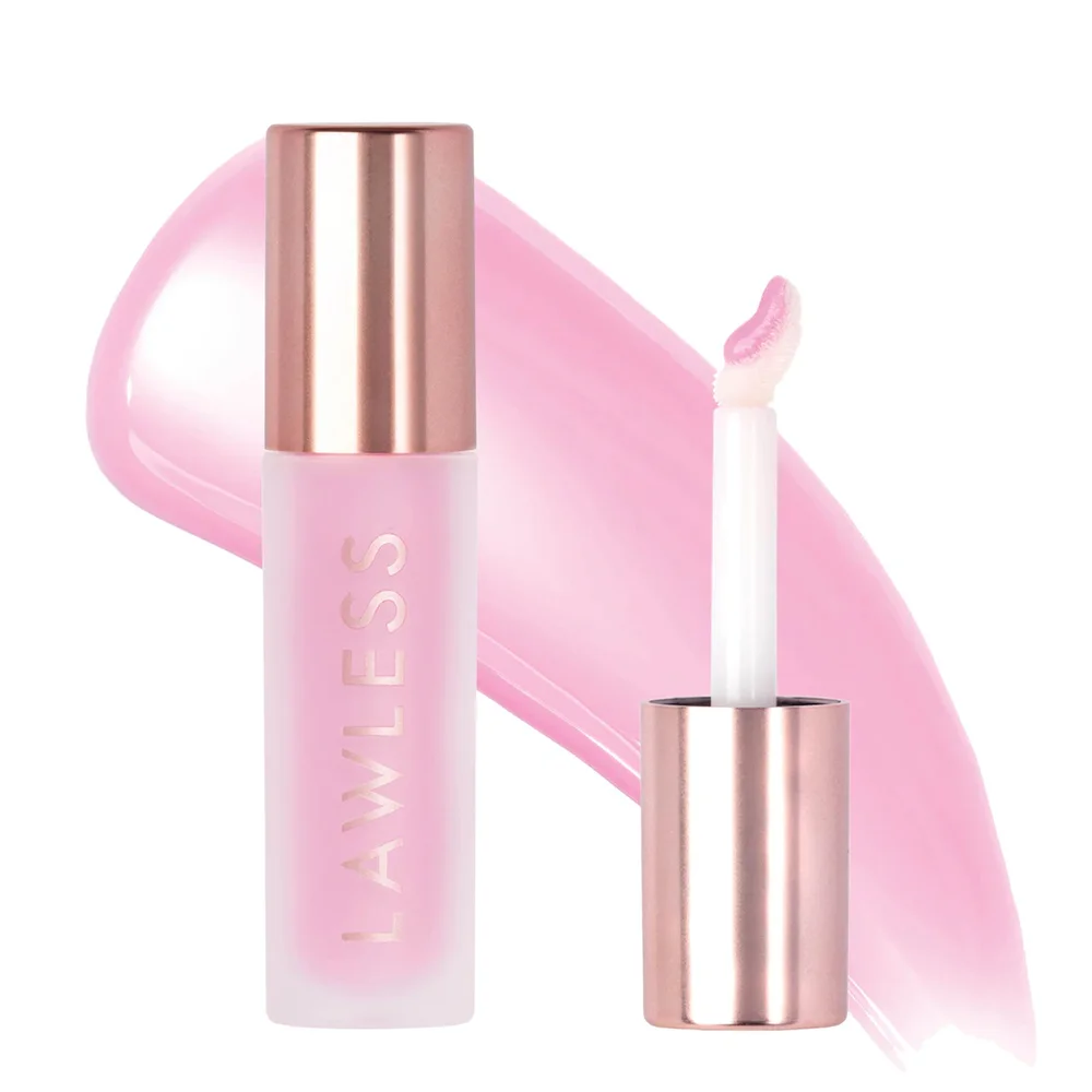 Forget The Filler Lip Plumper Line Smoothing Gloss in Strawberry Milkshake