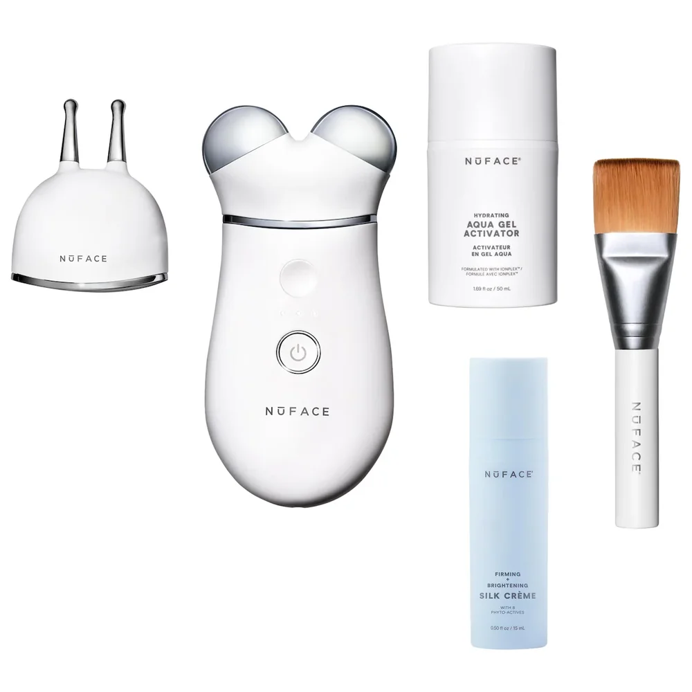 NUFACE TRINITY+ Microcurrent + Targeted Toning Device Bundle