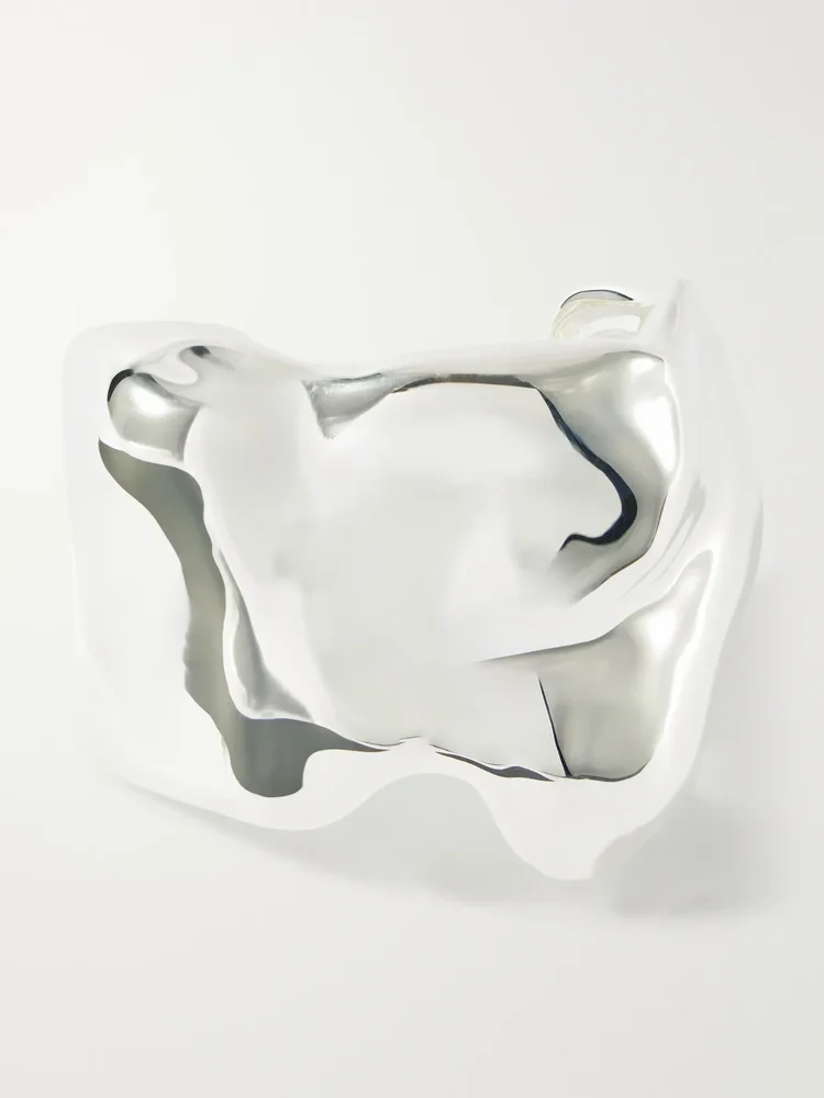 Silver-toned cuff