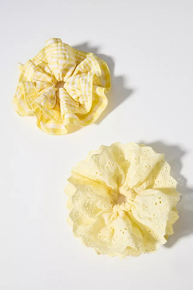 Large Scrunchies, Set of 2