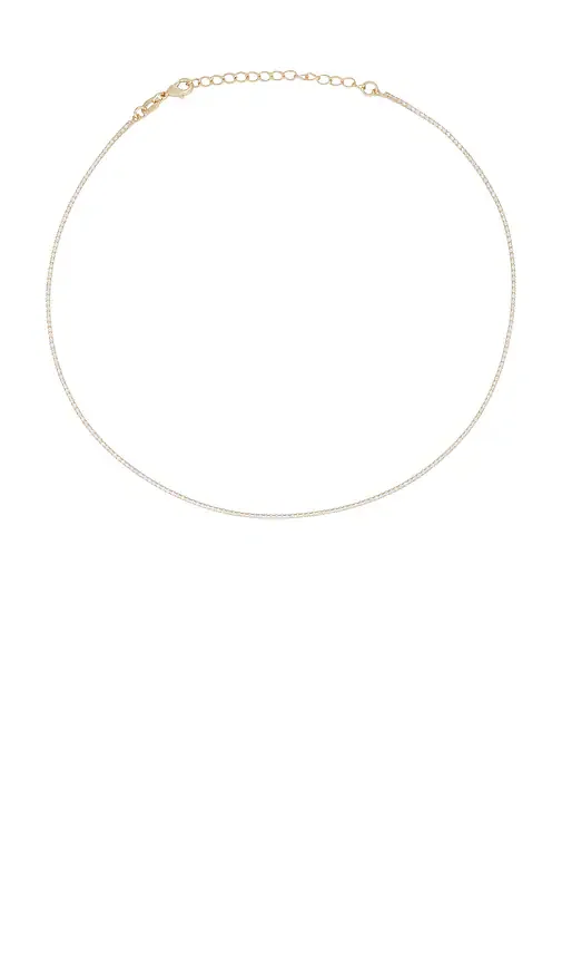 Micro Teeny Tiny Tennis Necklace SHASHI