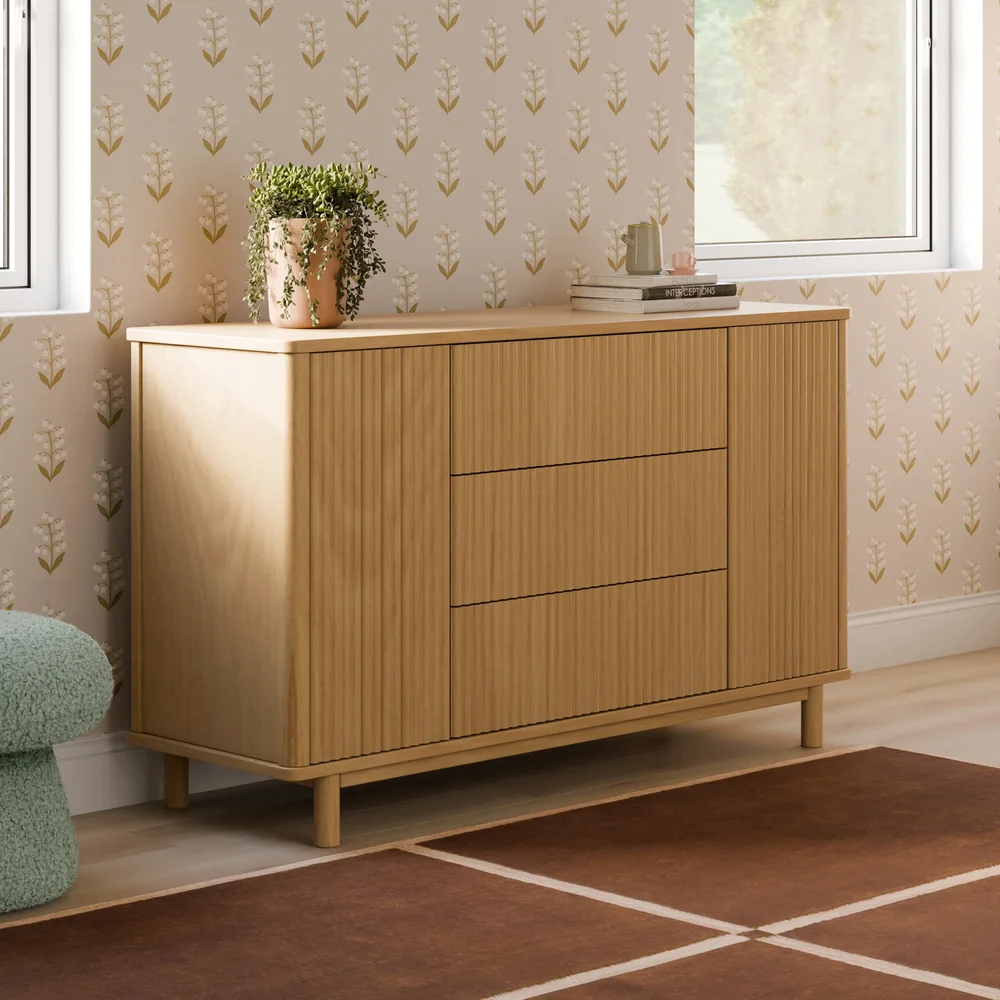 Babyletto Pogo Tambour Extra Wide Assembled Dresser (58")