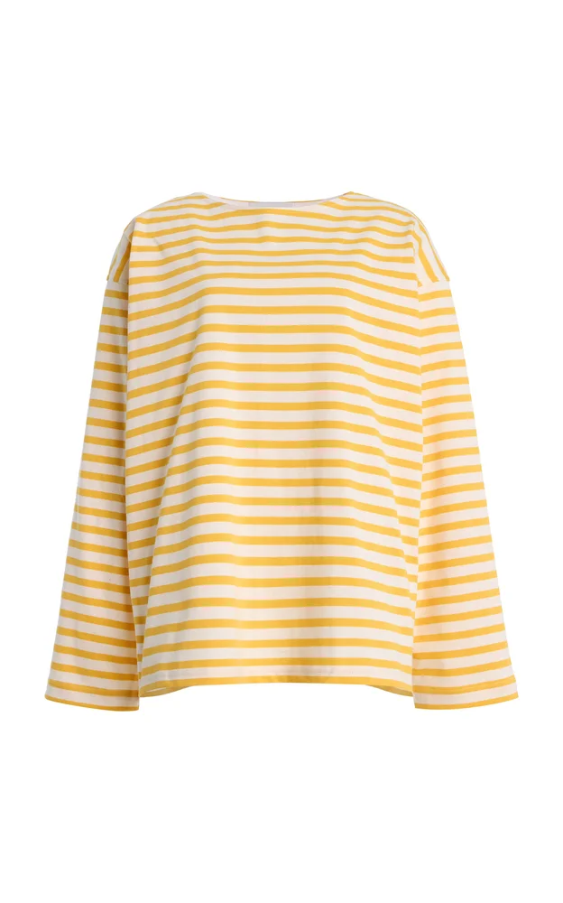 Exclusive Breton Striped Cotton T-Shirt